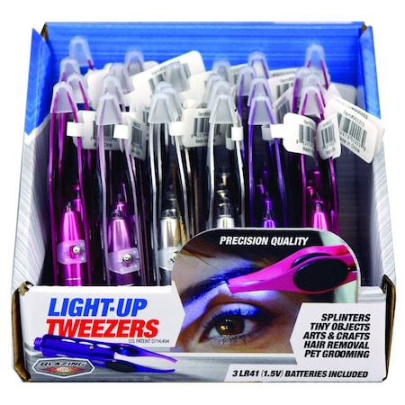 Blazing Ledz Blazing LEDz Assorted Light Up Tweezers 1 pk 900203